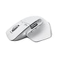 Logitech MX Master 3S Ergonomic Wireless Optical USB Mouse, Pale Gray (910-006558)