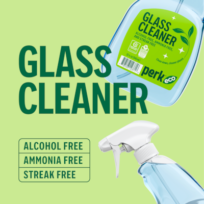 Perk Eco Glass Cleaner, Ready To Use, 32 oz. (PK611032-A)