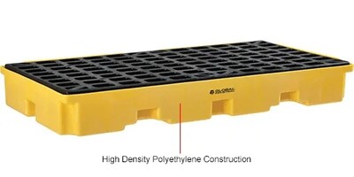 Global Industrial 2 Drum Spill Containment Modular Platform (988952)