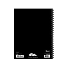 2024-2025 Willow Creek Basic Black 6.5 x 8.5 Academic Weekly & Monthly Planner, Paper Cover, Black