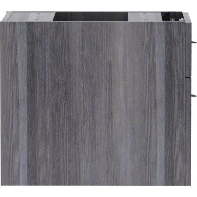 Lorell Essentials Series Box/File Hanging File Cabinet, Weathered Charcoal (LLR69562)