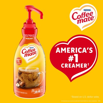 Coffee mate Hazelnut Liquid Creamer, 50.7 oz. (NES47862)