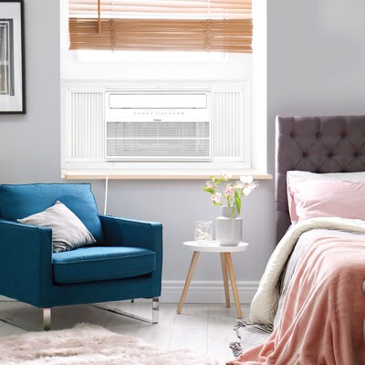 Whirlpool Energy Star 115-Volt 15,000 BTU Window Air Conditioner with Remote, White (WHAW-151IN)