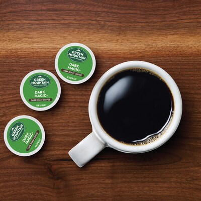 Green Mountain Dark Magic Coffee Keurig® K-Cup® Pods, Dark Roast, 48/Box (81911/15171)