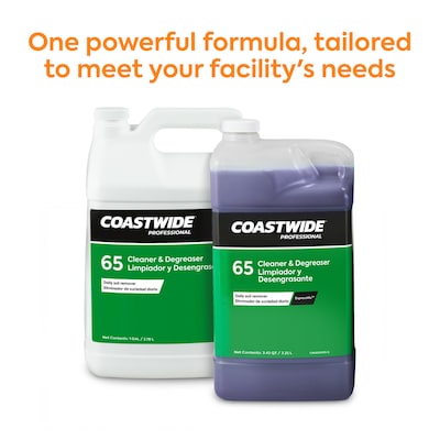 Coastwide Professional Degreaser Heavy Duty Cleaner 65, 3.78L, 4/Carton (CW650001-A)