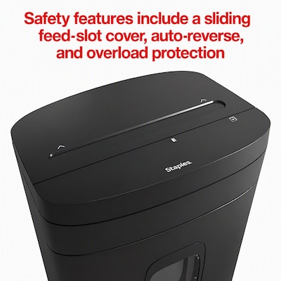 Staples 10-Sheet Micro-Cut Multi-Media Shredder (ST62150)