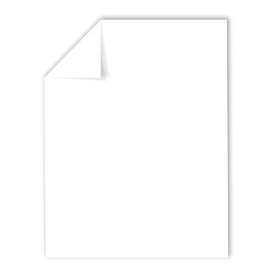 Exact 90 lb. Index Paper, 8.5 x 11, White, 250 Sheets/Pack (40311 / 49311)