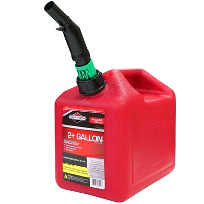 Briggs & Stratton FMD 2 Gallon Gas Can, Red, 216 Cans/Pallet (14012)