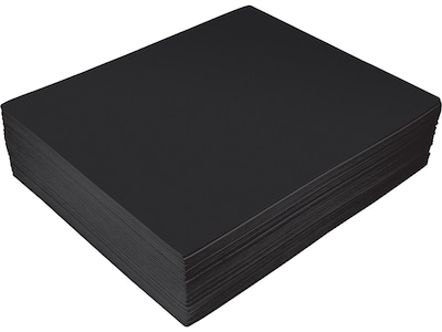 Better Office EVA Foam Sheet, Black, 30/Pack (01211)