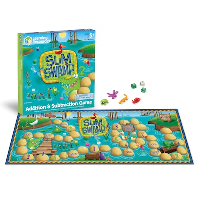 Learning Resources Sum Swamp Addition and Subtraction Game (LER5052)