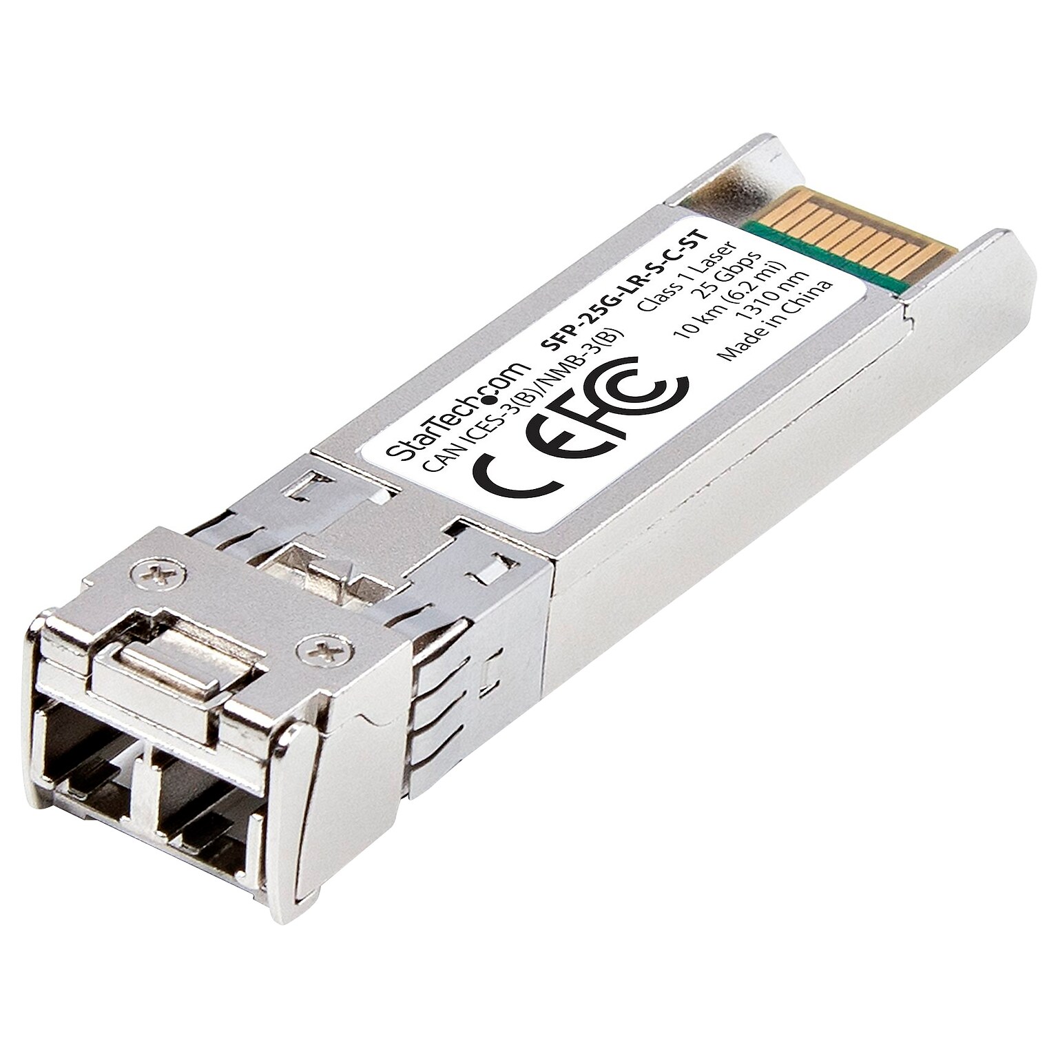 StarTech Multi Mode Cisco Transceiver Module, 25 Gbps (SFP-25G-SR-S-C-ST)