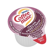 Coffee mate Italian Sweet Creme Liquid Creamer, 0.38 fl. oz., 180/Carton (12222222)