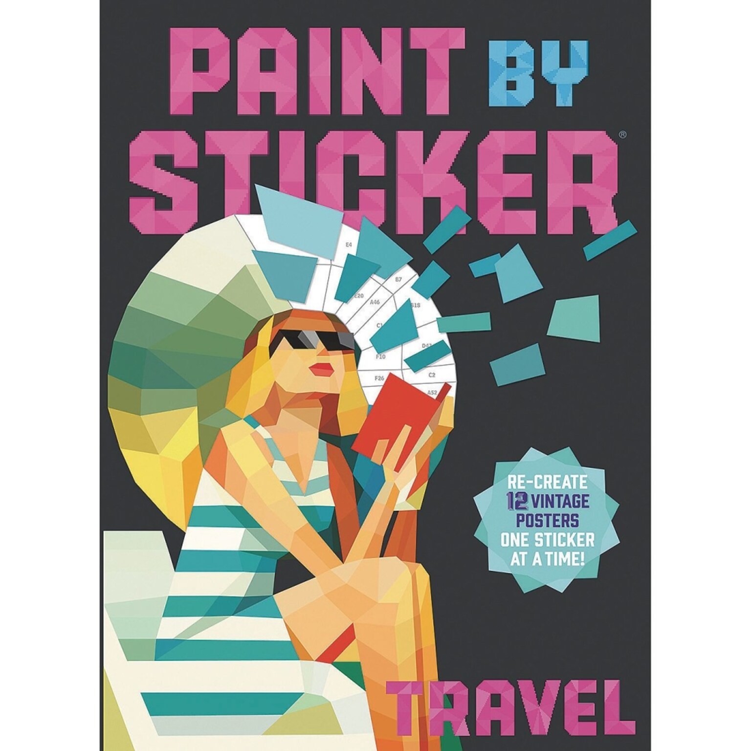 Workman Paint by Sticker Travel Activity Book (PS1434)
