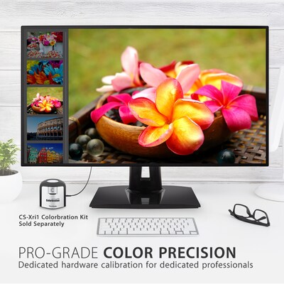 ViewSonic ColorPro 32" 4K Ultra HD 60 Hz LED Monitor, Black (VP3268A-4K)
