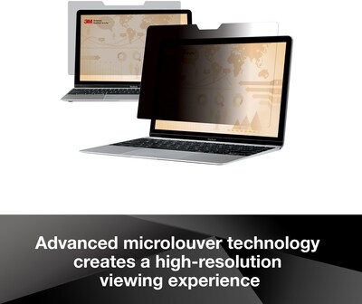 3M Anti-Glare Privacy Filter for 14" Widescreen Laptop with COMPLY Attachment System, 16:9 Aspect Ratio (PF140W9B)