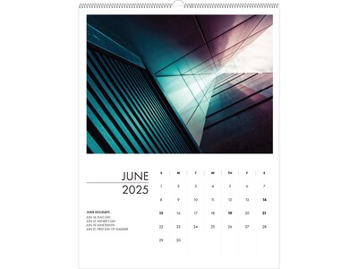 2025 House of Doolittle Abstract Architecture 11" x 14" Monthly Wall Calendar (315-25)