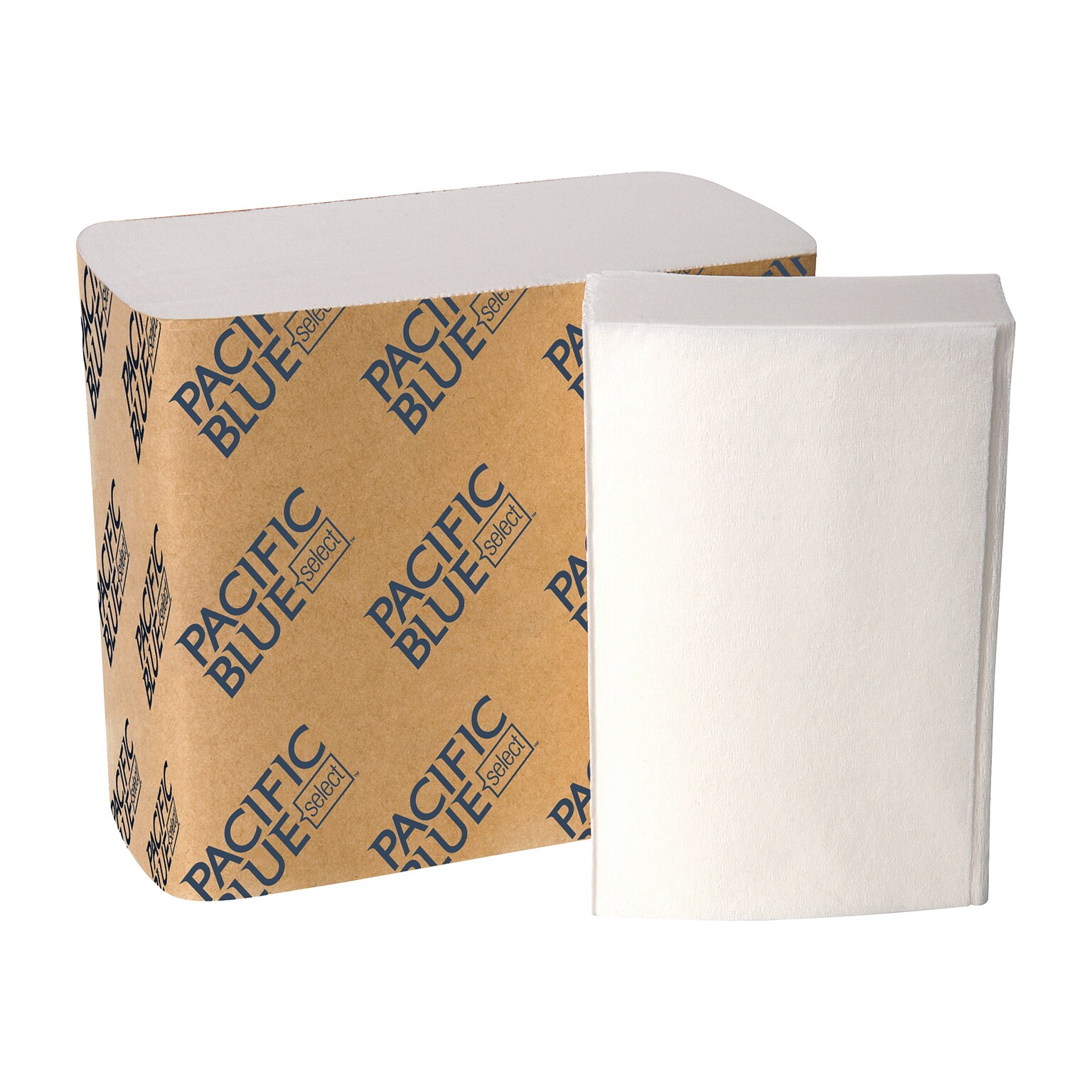 GP Pacific Blue Select Recycled Multifold Paper Towels, 2-ply, 8000 Sheets/Pack, 40 Packs/Carton (10440)