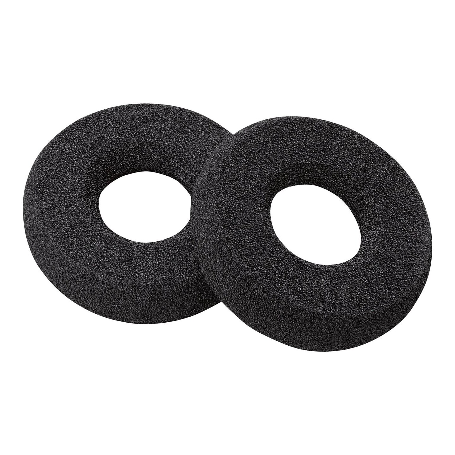 Poly Leatherette Ear Cushions, Black (783Q8AA)