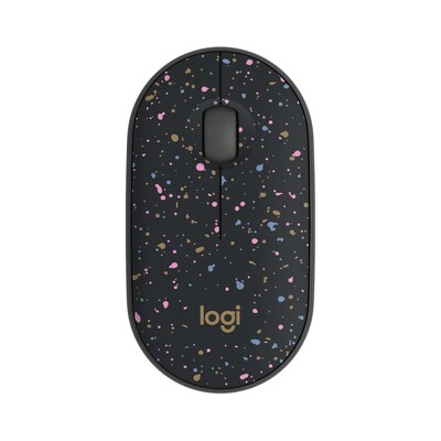 Logitech M340 Limited Edition Wireless Ambidextrous Optical Mouse, Speckles (910-007281)