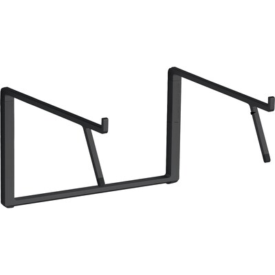 Rain Design mBar Pro+ 9.6 x 10.8 Precision Aluminum Adjustable Foldable Laptop Stand, Black (10087)
