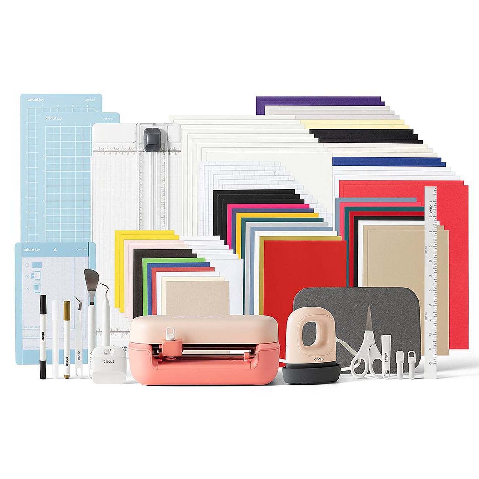 Cricut Joy Die Cutting Smart Machine Ultimate Bundle, Coral (2012210)