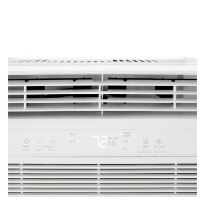 LG ThinQ 115-Volt 8000 BTU Window Air Conditioner with Remote, WiFi Enabled, White (LW8024RSM)