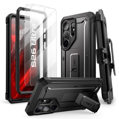 SUPCASE UBPro Rugged  Case for Samsung Galaxy S26 Ultra, Shock Absorbing, Black (GA843439160729)