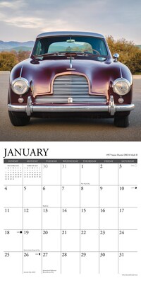 2026 Willow Creek Classic Cars 12" x 12" Monthly Wall Calendar (50729X)