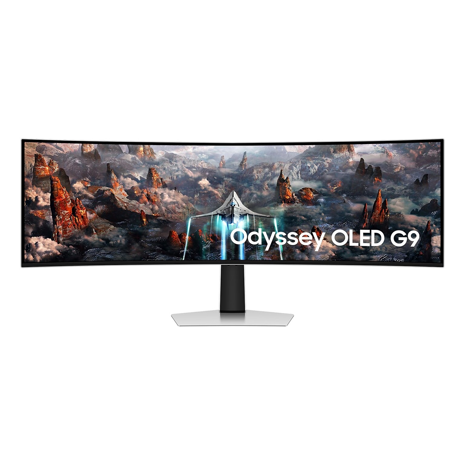 Samsung Odyssey 49 Curved 240Hz OLED Gaming Monitor, Silver (S49CG934SN)