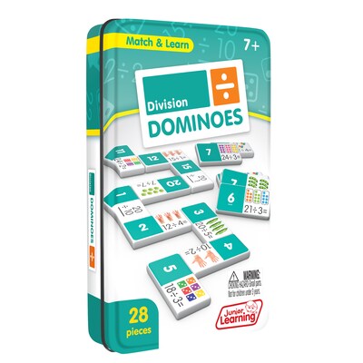 Junior Learning Division Match & Learn Dominoes, Pack of 2 (JRL671-2)