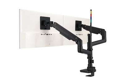 Kensington SmartFit Premium Heavy Duty Dual Monitor Arm with Laptop Tray, UP to 49", Black (K58274NA)