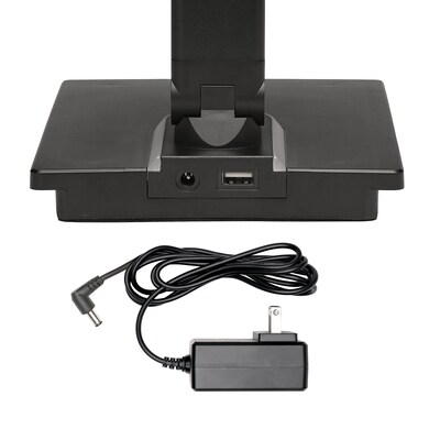 Excello Brands Wellness Series LED Desk Lamp, 17.5", Black (EGP-DL-18N-BLK)