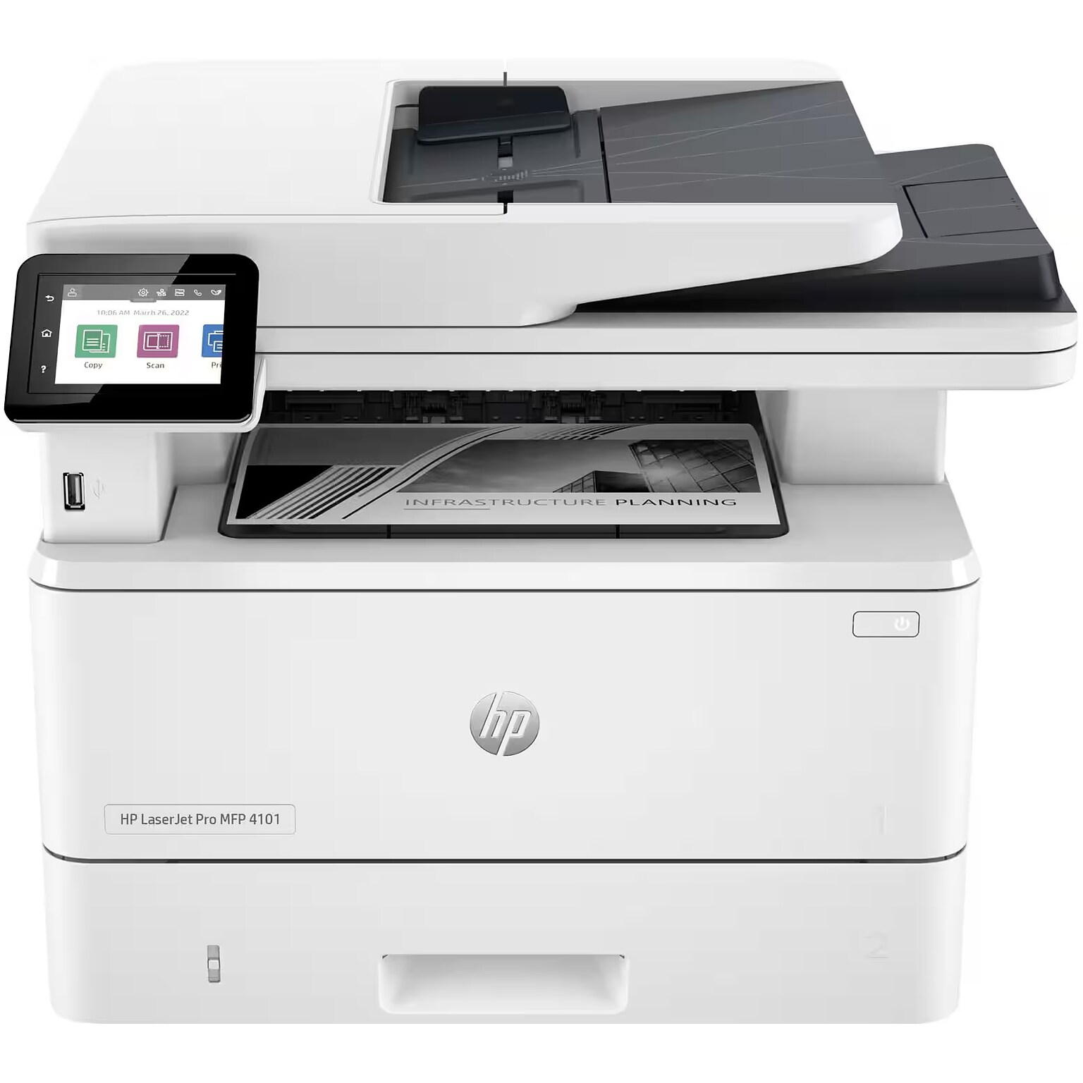 HP LaserJet Pro 4101fdn Printer, 3-Year Warranty with Next Day Replacement & Toner Discounts Smart Bundle