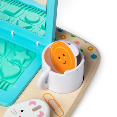 Melissa & Doug Work & Play Desktop Activity Board, Multicolored (LCI30753)