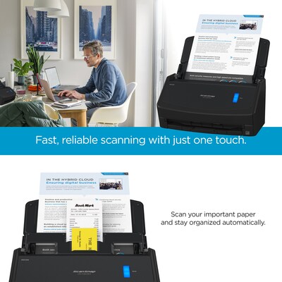 RICOH ScanSnap IX1400 PA03820-B235 Duplex Document Scanner, Black