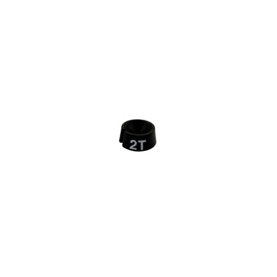 Nahanco Plastic Size Markers, Black (SM25INF2TBW)