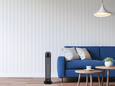 WarmWave 1500 Watt Portable Ceramic Electric Heater, Black (72016-WW)
