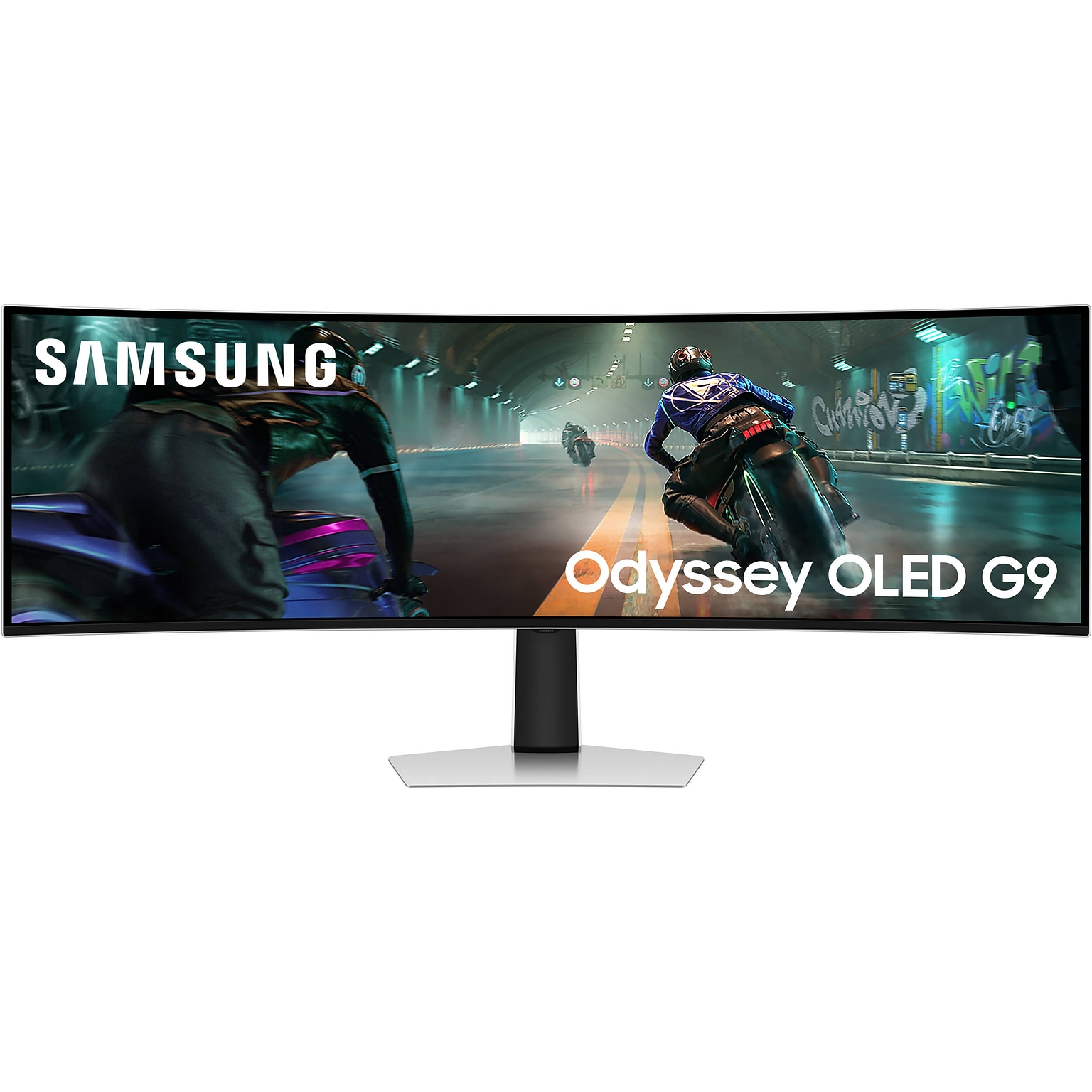 Samsung Odyssey G9 Ultrawide 49 Curved 5K QLED 144Hz FreeSync Gaming Monitor, Height Adjustable, Black (LS49DG910SNXZA)