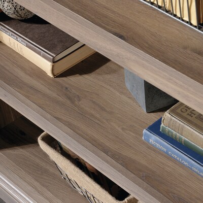 Sauder Select 70"H 5-Shelf Bookcase, Salt Oak (420173)