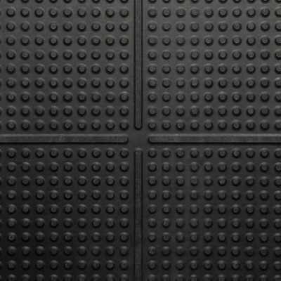 NoTrax Deep Freeze Mat Anti-Fatigue Commercial Floor Mat, 3' x 8', Black (765S0038BL)