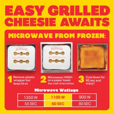 Lunchables Crispy Pepperoni Pizza Grilled Cheesies, 6.2 oz, 12/Pack (220-02479)