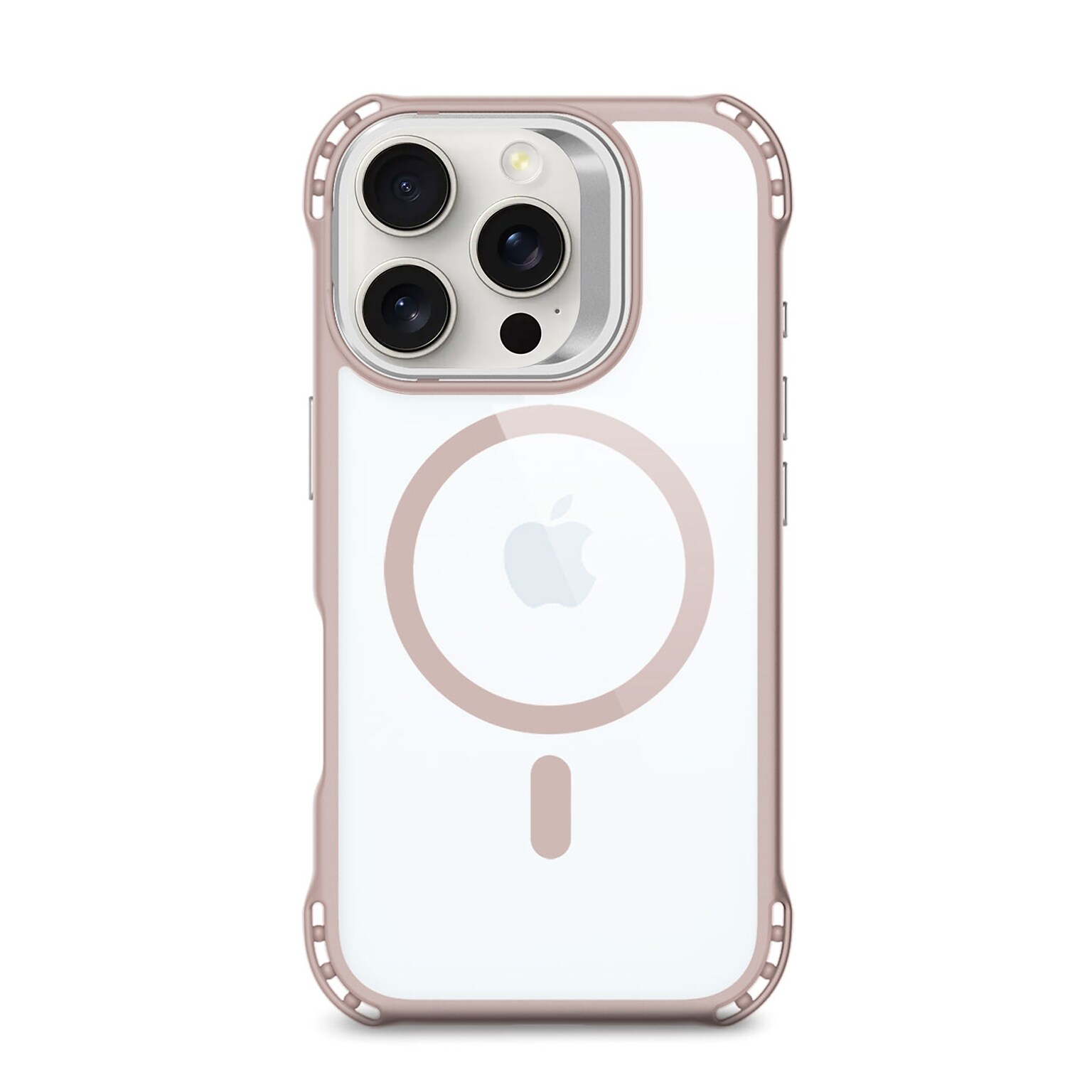 SaharaCase Venture-X MagSafe Phone Case for iPhone 16 Pro, Shock Absorbing, Desert Rose (CP00671)