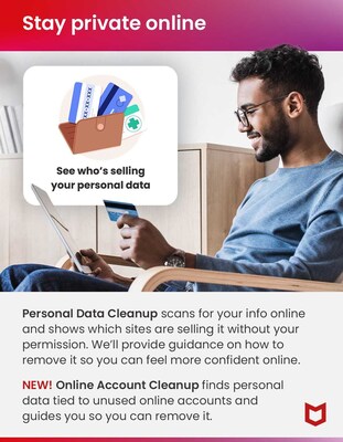 McAfee+ Premium Individual for Unlimited Devices, Windows/macOS/Android/iOS/ChromeOS, Product Key Card (MPP41ESTURPIM)