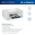 Brother INKvestment Tank MFC-J1205W Wireless Color All-in-One Inkjet Printer