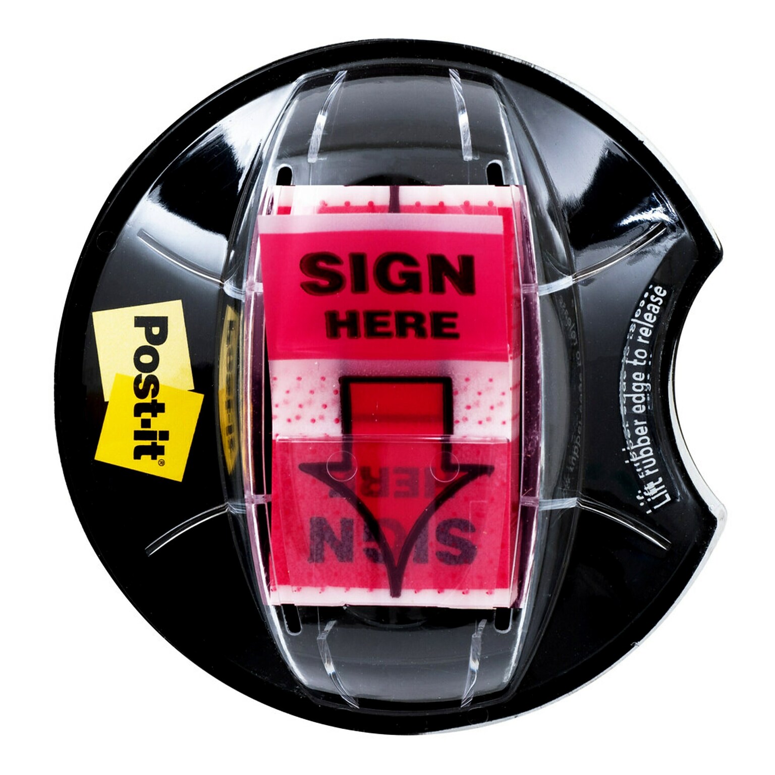 Post-it Sign Here Message Flags, .94 Wide, Red, 200 Flags/Pack (680-HVSHR)