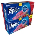 Ziploc Storage Bag, 1 Gal., 75/Pack, 2 Packs/Carton (314480)