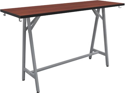 Safco Spark Teaming Table, 24 x 72, Biltmore Cherry (SPK7224SLBMCH)