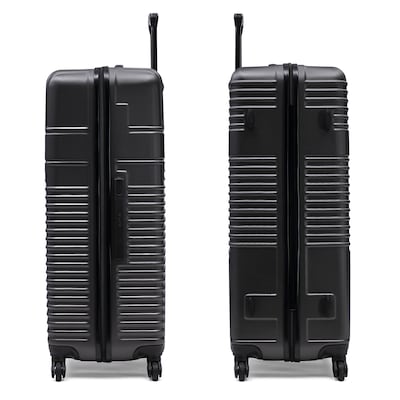 InUSA Resilience 4-Piece Hardside Spinner Luggage Set, TSA Checkpoint Friendly, Coal (IURESSMLXL-COA)