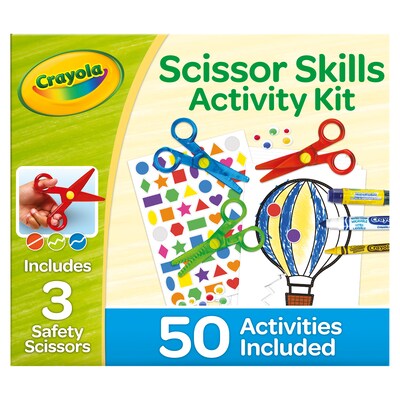 Crayola Scissor Skills Activity Kit, 168/Set (BIN811519)