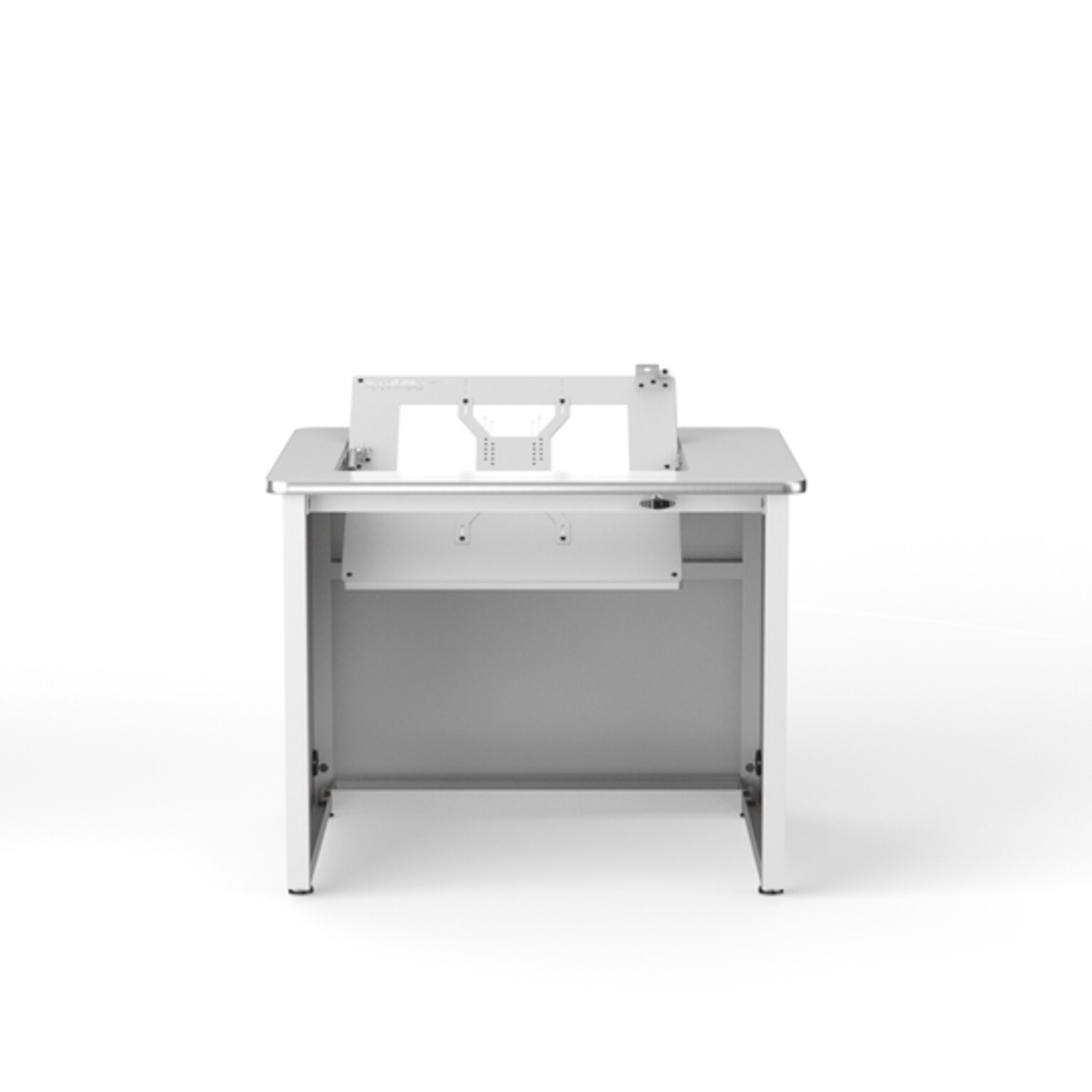 VersaDesk Enclosed Revolution 36W Computer Desk, White (RSD3630-WW)